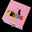 Barbapapa - fiókos zenélő ládika, ékszerdoboz Barbapapa - fiókos zenélő ládika, ékszerdoboz