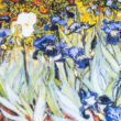 Van Gogh: Iriszek - lakkozott zenélő ékszerdoboz