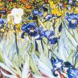 Van Gogh: Iriszek - lakkozott zenélő ékszerdoboz Van Gogh: Iriszek - lakkozott zenélő ékszerdoboz