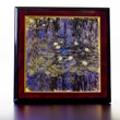 Monet: Tavirózsák lakkozott zenélő ékszerdoboz Monet: Tavirózsák lakkozott zenélő ékszerdoboz