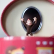 Zenélő kincses doboz, ékszerdoboz  - Majom a cirkuszban  Curious George