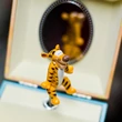 Tiger musical jewellery box with drawer