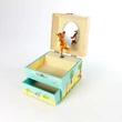 Tiger musical jewellery box with drawer