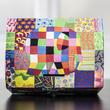 Elmer, a kis patchwork elefánt - zenélő persely Elmer, a kis patchwork elefánt - zenélő persely
