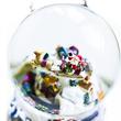 Santa Claus is coming to Town - musical snowglobe