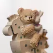 Bear and his friends on rocking horse - musical toy