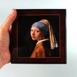 Vermeer: Lány gyöngy fülbevalóval zenélő ékszerdoboz Vermeer: Lány gyöngy fülbevalóval zenélő ékszerdoboz