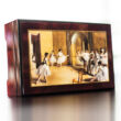 Ballet studio - exclusive music box with Degas painting (Tchaikovsky: Waltz of Flowers music)