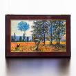 Renoir: Mezők tavasszal lakozott, zenélő ékszerdoboz Renoir: Mezők tavasszal lakozott, zenélő ékszerdoboz