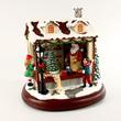 Musical toyshop in winter Christmas decoration item