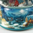 CSALÁDI IDILL TÉLEN - D150 MM - ZENÉLŐ HÓGÖMB - CSALÁDI IDILL TÉLEN - D150 MM - ZENÉLŐ HÓGÖMB -