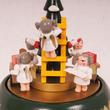 Angels with Christmas tree - musical decoration Angels with Christmas tree - musical decoration