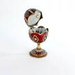 Zenélő FABERGE ékszertartó - hasonmás ajándéktárgy Zenélő FABERGE ékszertartó - hasonmás ajándéktárgy