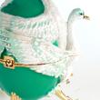 HATTYÚK FABERGE hasonmás - zenélő ékszertartó, ajándéktárgy HATTYÚK FABERGE hasonmás - zenélő ékszertartó, ajándéktárgy