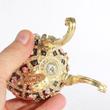 Rózsás Fabergé tojás - zenélő ékszertartó Rózsás Fabergé tojás - zenélő ékszertartó