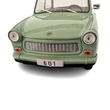 TRABANT 601 zöld 1965 -1:24 - modell autó - WhiteBox TRABANT 601 zöld 1965 -1:24 - modell autó - WhiteBox