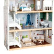 City Dollhouse with furnitures