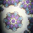 Kaleidoscop with rotable end