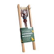 Gimnastic Monkey wooden toy