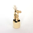 Push up wooden animals