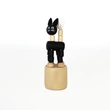 Push up wooden animals