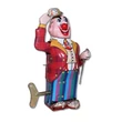 Clown doffing his hat tin toy