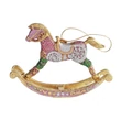 Ornamented Rocking horse hanging decoration