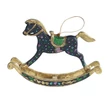 Ornamented Rocking horse hanging decoration