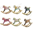 Ornamented Rocking horse hanging decoration