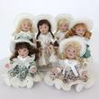 PORCELÁNBABÁK - különféle - 13 cm - PORCELÁNBABÁK - különféle - 13 cm -