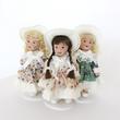 PORCELÁNBABÁK - különféle - 13 cm - PORCELÁNBABÁK - különféle - 13 cm -