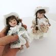 PORCELÁNBABÁK - különféle - 13 cm - PORCELÁNBABÁK - különféle - 13 cm -