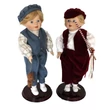 Zenélő, táncoló porcelánbaba 42 cm; Zenélő, táncoló porcelánbaba 42 cm;
