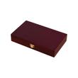 Közepes méretű BACKGAMMON fa dobozban Közepes méretű BACKGAMMON fa dobozban