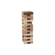 Pácolt fa Jenga tásasjáték 26cm