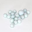 Opal white marbles set 16+1 pcs Opal white marbles set 16+1 pcs