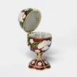 Musical Faberge Egg with flowers