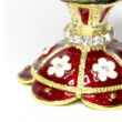 Musical Faberge Egg with flowers