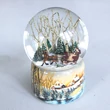 Horse sleight snow globe Horse sleight snow globe