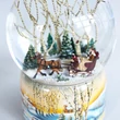 Horse sleight snow globe Horse sleight snow globe