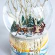 Horse sleight snow globe Horse sleight snow globe