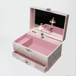 Pink music box with balerina glow in dark