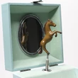 Music box with horse