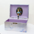 Silver Music box with balerina