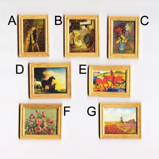 Festmények (nagy)  babaház kellék