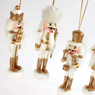 Arany-fehér diótörő 12 cm - választék hiány Arany-fehér diótörő 12 cm - választék hiány