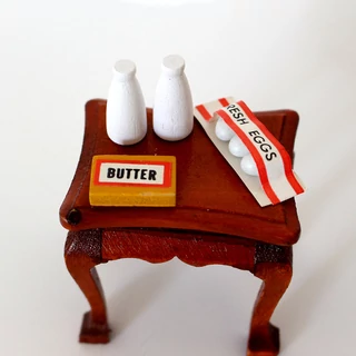 Omlett reggelire - babaházi  kellék szettben Omlett reggelire - babaházi  kellék szettben