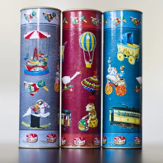 Kaleidoszkóp  régi játékok motivummal Kaleidoszkóp  régi játékok motivummal