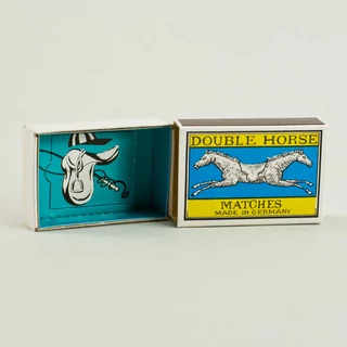 Vágtató ló logikai  gyufásdoboz játék