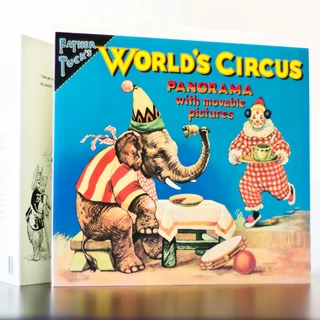 Cirkusz interaktív panoráma könyv  angol Cirkusz interaktív panoráma könyv  angol